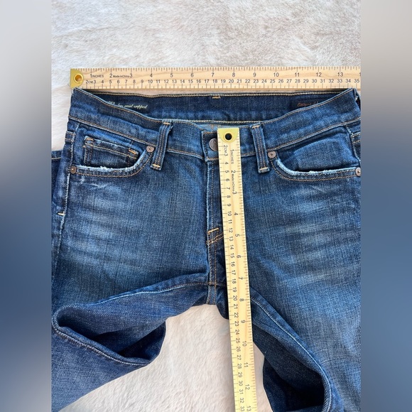 Citizen of Humanity Kelly Low Waist Cropped Capri Jeans Size 26 - Picture 4 of 9